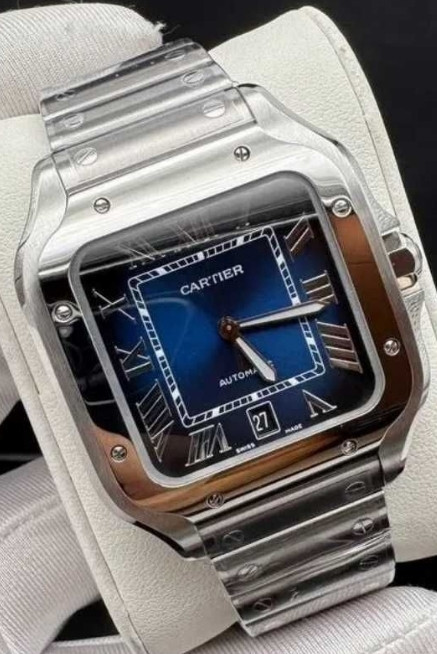 Чоловічий годинник Cartier Santos De Cartier 40 Київ - фото 7