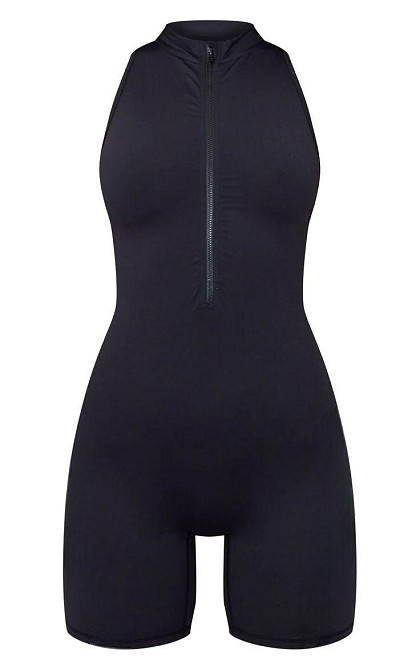 Жіночий літній привабливий комбінезон з блискавкою мікродайвінг Одеса - фото 8