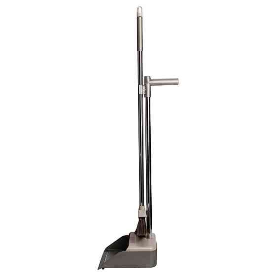 Household Набір віник та совок на довгій ручці для підлоги 27×25×103 (см) щітка віник для приби Коломия