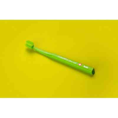 Дитяча зубна щітка Curaprox CS Kids ультрам&apos;яка d 0.09 мм (4-12 років) Зелений (CS Kids-02) Вінниця
