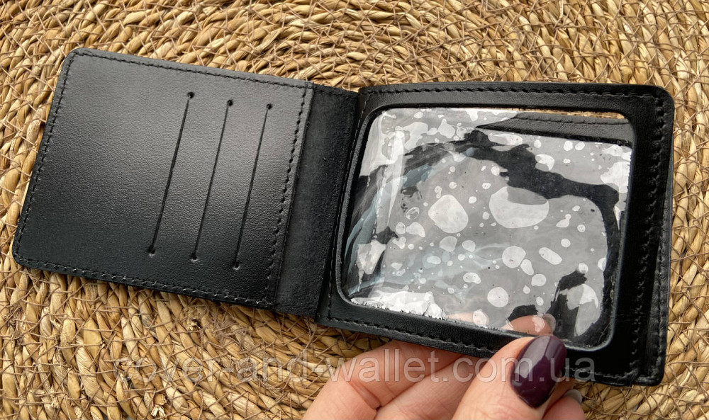 Обкладинка на посвідчення "Національна гвардія Україна" під жетон з відділенням для карток (на книжку) Київ - фото 7