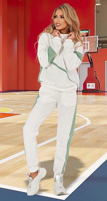 Стильний теплий костюм на флісі (42) Київ - фото 4