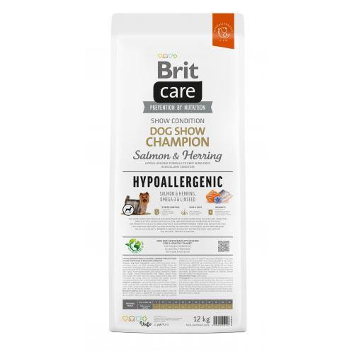 Сухой корм Brit Care Dog Hypoallergenic Dog Show Champion для выставочных собак, с лососем и селедкой, 12 кг Киев - изображение 4