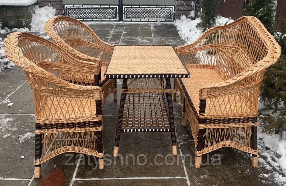 Набор плетеной мебели с ротанга Киев - изображение 3