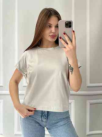 Базова футболка жіноча однотонна Сірий S Харків