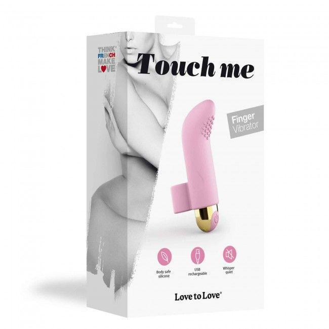Вибратор на палец Love To Love TOUCH ME ROSE перезаряжаемый, мощный мотор Sex Aura Киев - изображение 4