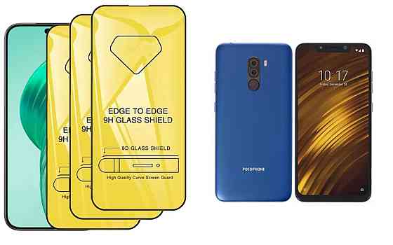 Захисне скло DefenzoGlass для Xiaomi Pocophone F1 – подвійна міцність Київ