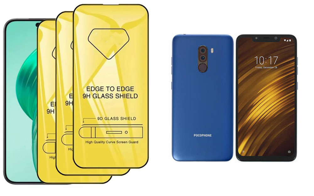 Защитное стекло DefenzoGlass для Xiaomi Pocophone F1 – двойная прочность Киев - изображение 3