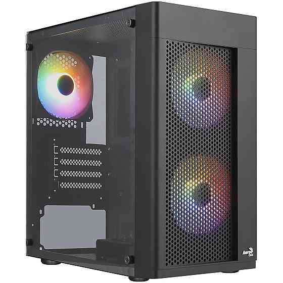 Корпус AeroCool Hexform-G-BK-v2 (ACCX-PV38004.11) Black 600W ( 29433 ) Харків
