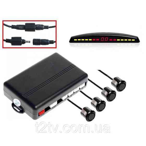 Парктроник TIGER PS-43 4 дат SLIM Black d=18,8mm Винница