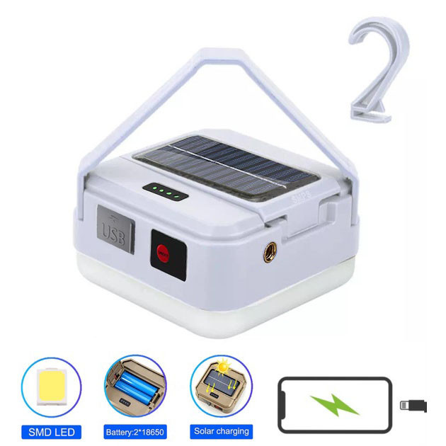 Подвесной фонарь на солнечной батарее с функцией PowerBank DP K7 90 GP-76 Киев - изображение 1