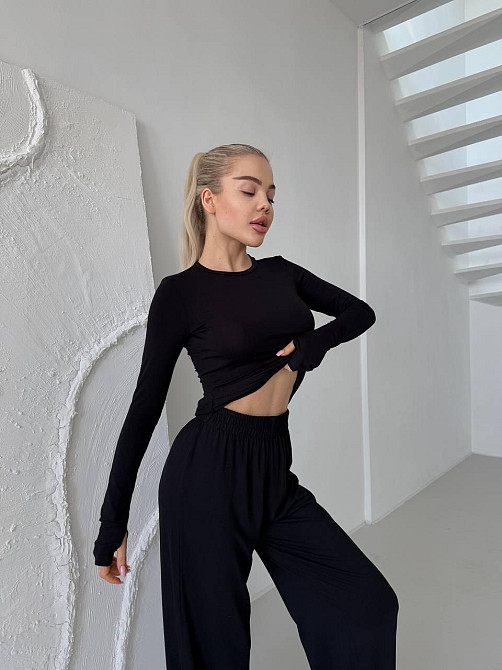 Жіночий прогулянковий костюм двійка турецька віскоза Одеса - фото 1