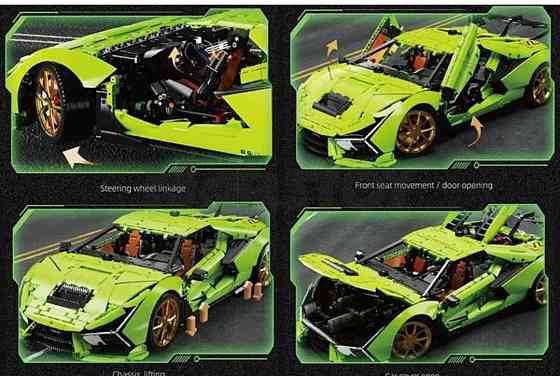 ЕКСЛЮЗИВ‼️Конструктор Technic Lamborghini SVJ 1:6 - 6626 деталей. Киев