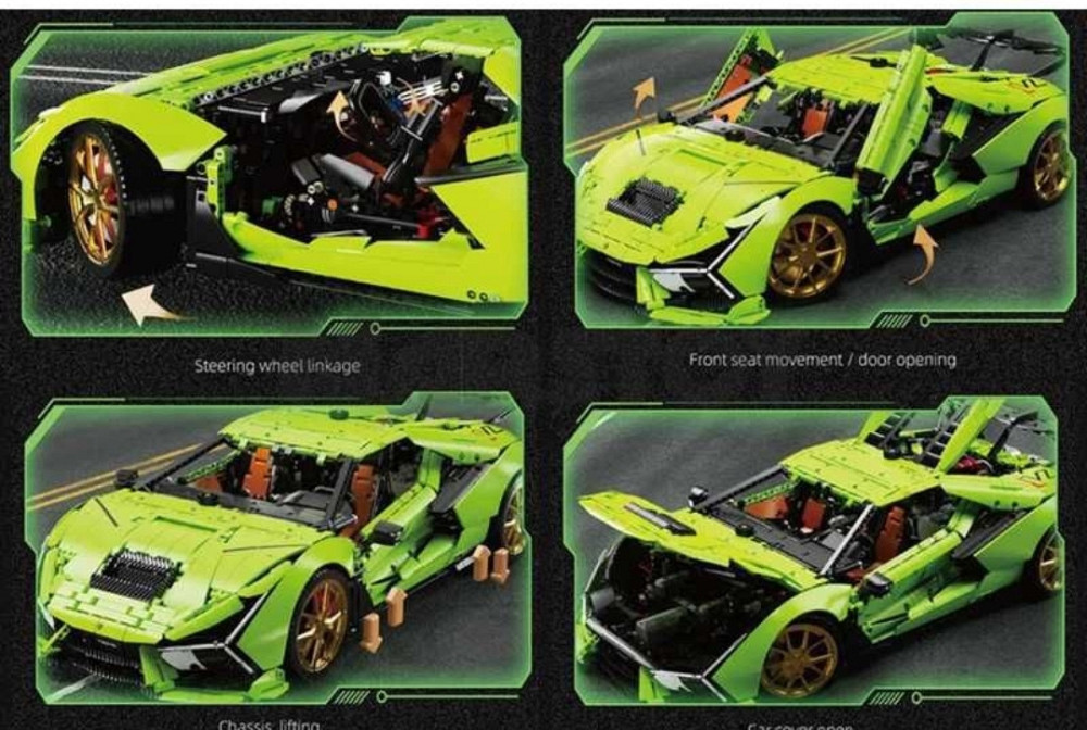 ЕКСЛЮЗИВ‼️Конструктор Technic Lamborghini SVJ 1:6 - 6626 деталей. Киев - изображение 4