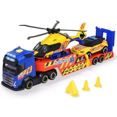 Игровой набор Dickie Toys Транспортер спасательных служб со звук. и свет. эффектами (3717005) Винница