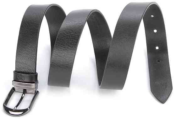 Ремінь чоловічий GRANDE PELLE 00870 шкіряний Чорний Київ