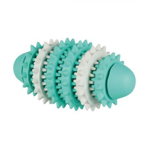 Игрушка Trixie Denta Fun Мяч регби для собак, с мятным вкусом, 15 см (резина) Винница - изображение 1