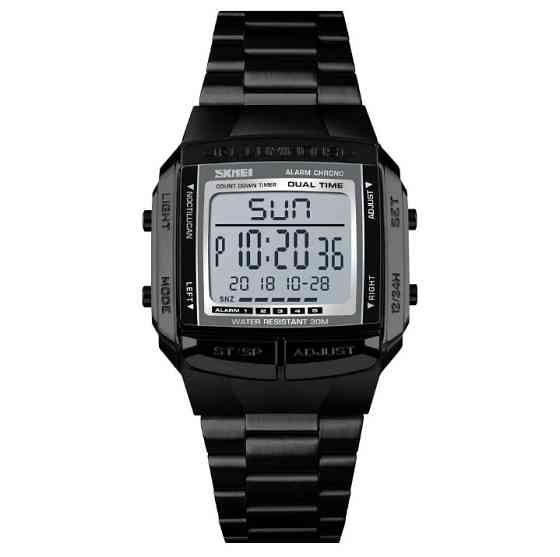 Спортивний годинник Skmei Illuminator Чорний Вінниця