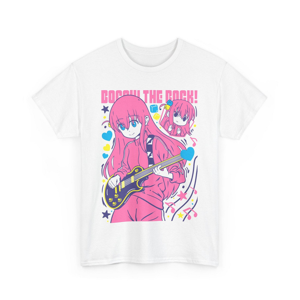 Футболка аниме Хитори Готоу Боккхи Рокк оверсайз (S/M/L) Черний AnimeJ0247 Днепр - изображение 8