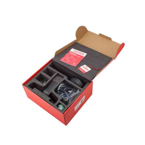 Змішувач для ванни з коротким виливом Koer KB-40008-05 (Колір чорний) (KR3473) Київ