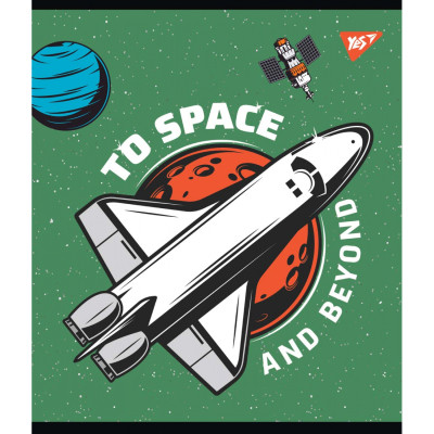 Зошит Yes А5 Galaxy Exploring 12 аркушів лінія (765165) Вінниця - фото 2