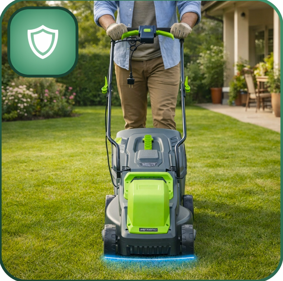 Газонокосарка електрична AGREENO 32см 28л (Польща) Київ - фото 15