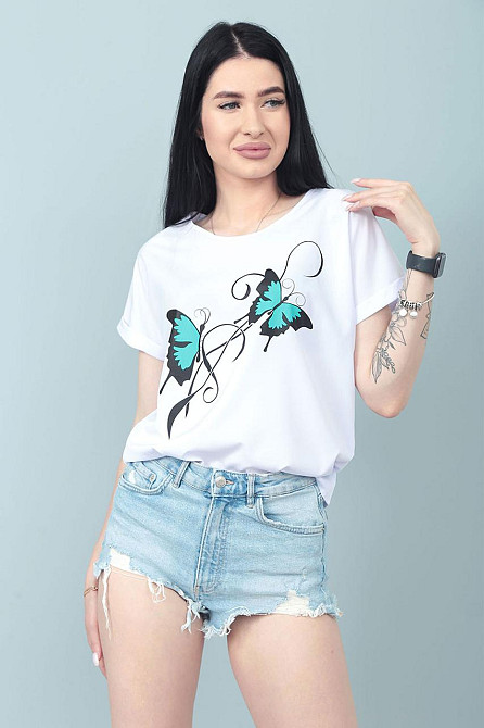 Женская блузка-футболка 