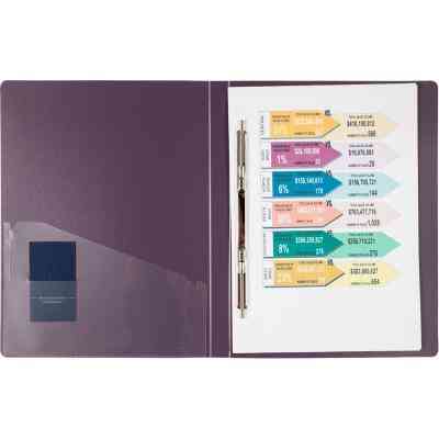 Папка-скоросшиватель Axent А4, до 150 листов, полипропилен, сливовый (1304-11-A) Винница