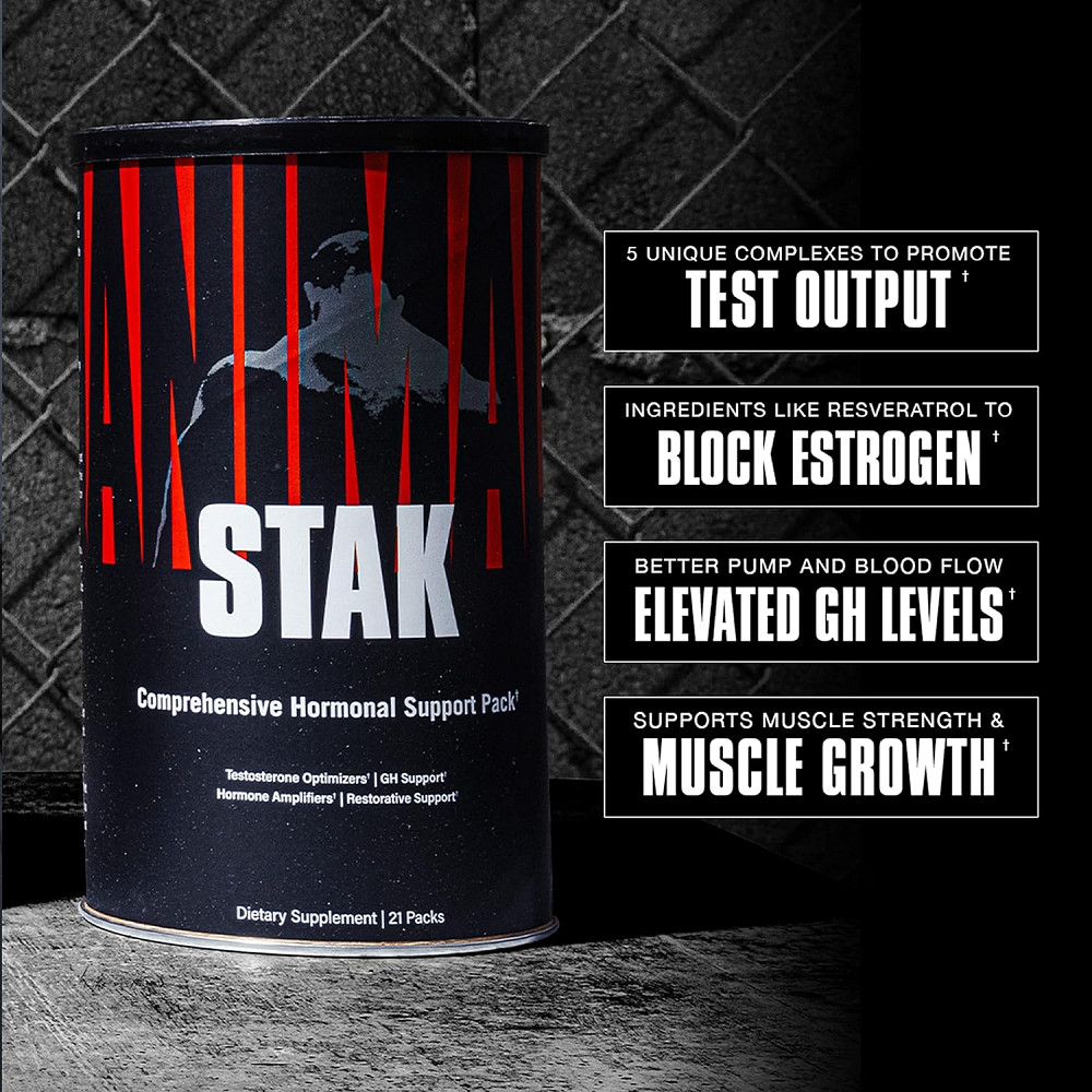 Тестостероновий бустер Universal Animal Stak 21 pak Луцьк - фото 4