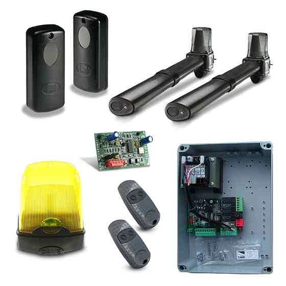 Комплект автоматики для розпашних воріт вагою до 800 кг, шириною до 3 м Came KRONO 1 PLUS Киев