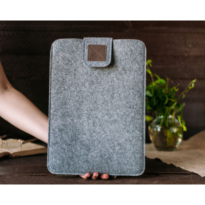 Чехол для ноутбука Gmakin 13.3" GM55 Grey/Brown, для Macbook Air/Pro 13.3 (GM55) Вінниця - фото 4