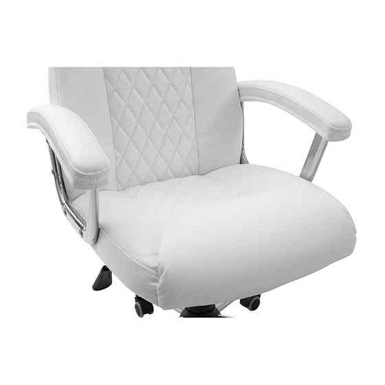 Офисное Кресло Руководителя Florence U М1 Tilt Хром Белый Киев