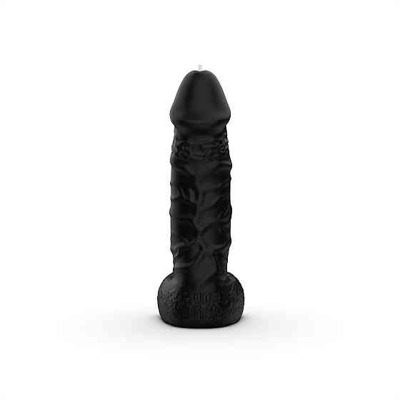 Свеча член Pure Bliss Coffee Shot Black, 18 см Sex Aura Киев