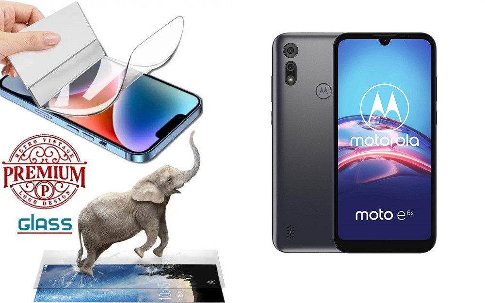 Полиуретановая пленка Motorola Moto E6s XT2053-1, Premium, толщина 0,2 мм Киев - изображение 1