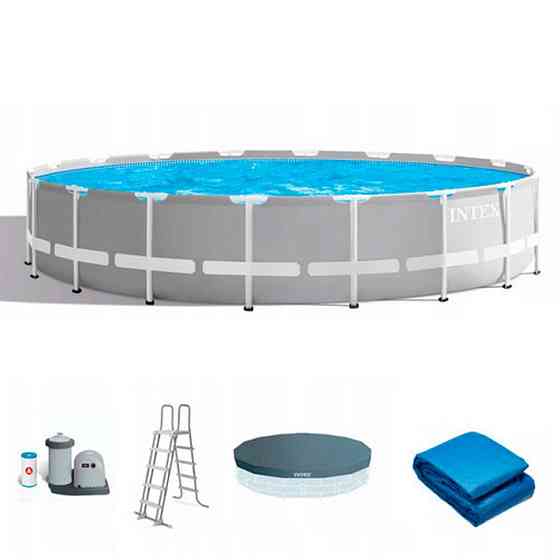 Бассейн каркасный Intex 26756 (610-132см), 32695 л Винница