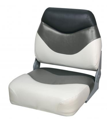 Сиденье Для Катера Лодки Яхты Premium Folding Seat Серо-Черно-Белое Днепр - изображение 1