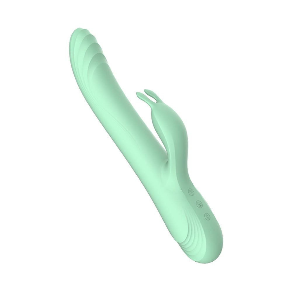 Вібратор-кролик із фрикціями Every Night Toys для точки G, блакитний Sex Aura Київ - фото 1