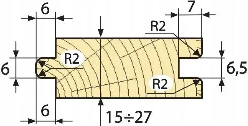 Faba Zestaw frezów do deski podłogowej Z4 Hss 140x40xH34 mm Profil 10 1772891552 Киев