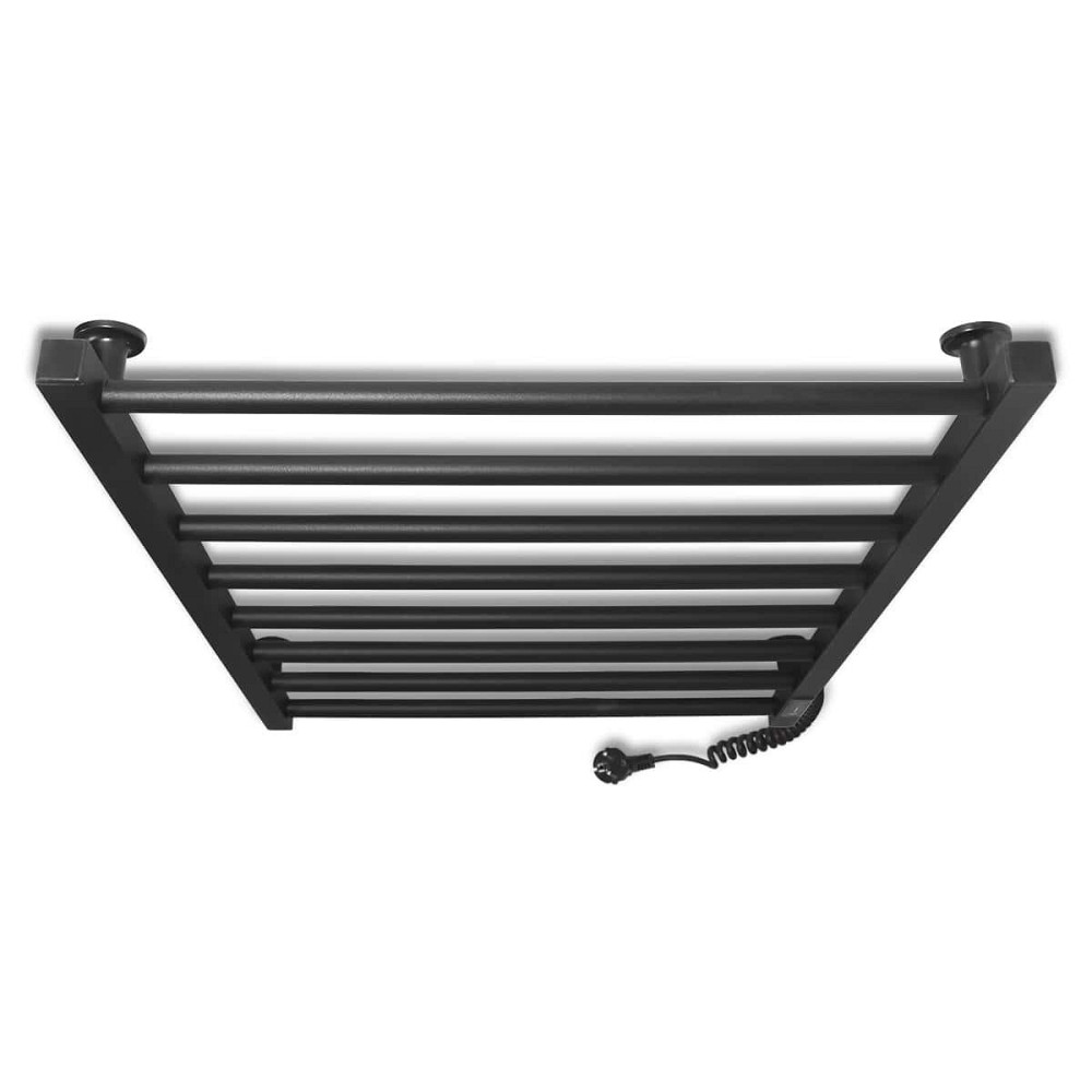 Електрична рушникосушарка Laris Зебра Альфа ЧФЧ8 500Х800 Е чорна, праве підключення Київ - фото 4