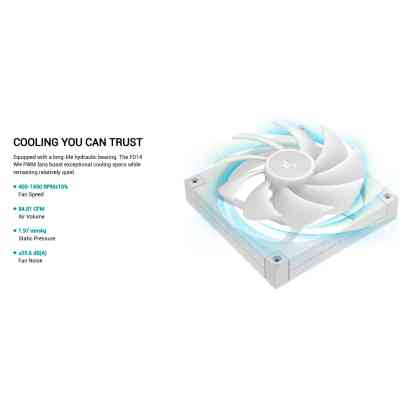 Кулер для корпуса Deepcool FD14 WH Винница