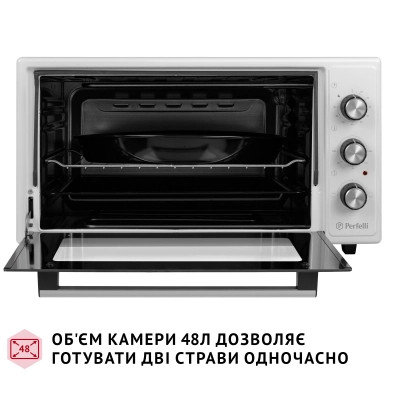 Електропіч Perfelli CLASSIC 48 WHITE Вінниця - фото 8