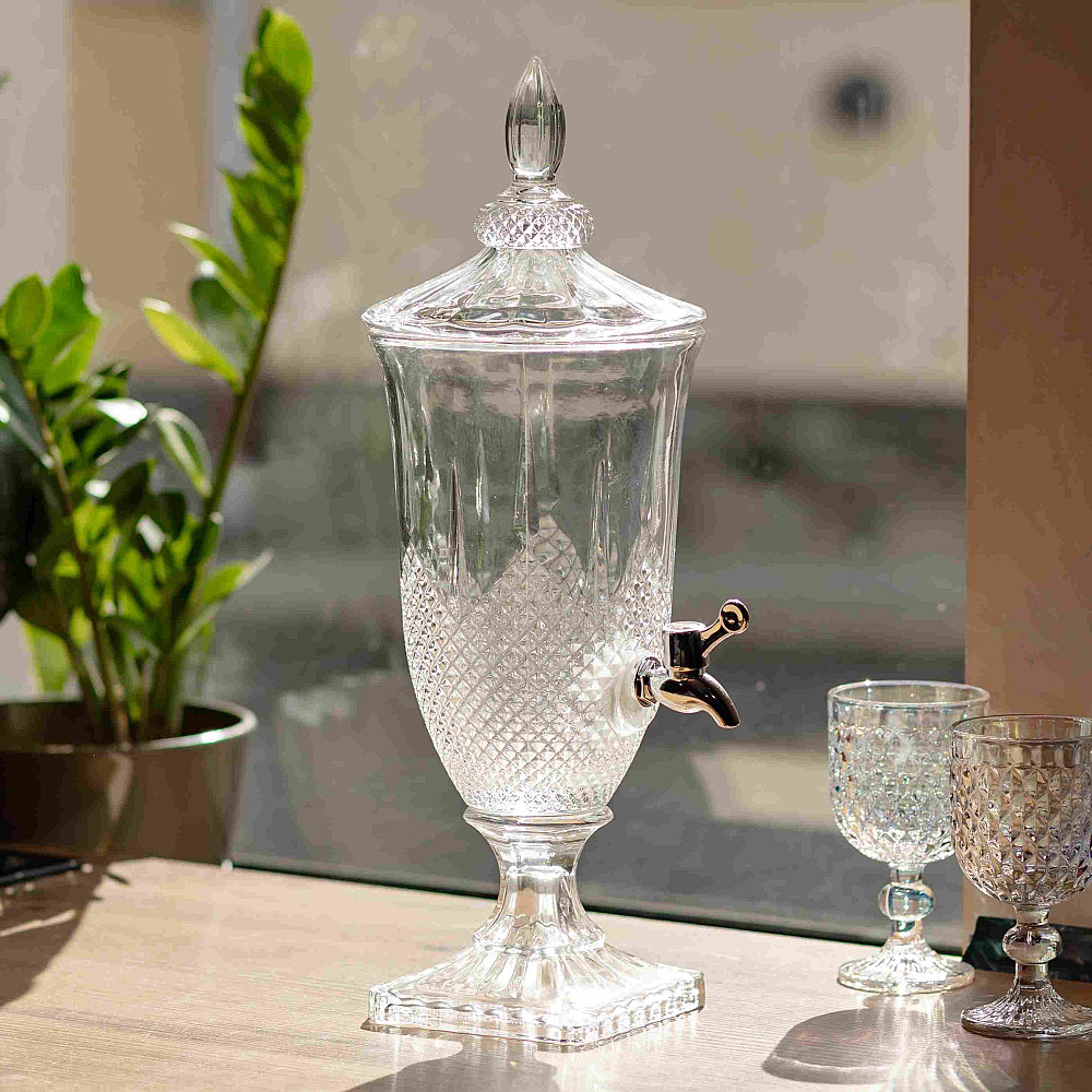 Лимонадниця з краном 2л HP-19-298 глек для напоїв диспенсер для лимонаду Коломия - фото 2