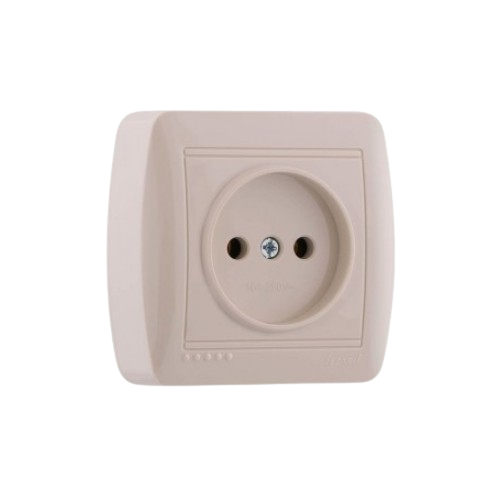 DEMET крем Розетка зовнішня без заземлення Лезард Житомир