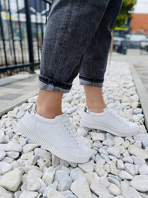 Vices Кросівки жіночі VICES 7170-41 білі (весна-осінь, еко-шкіра) (1492) Коломия - фото 7