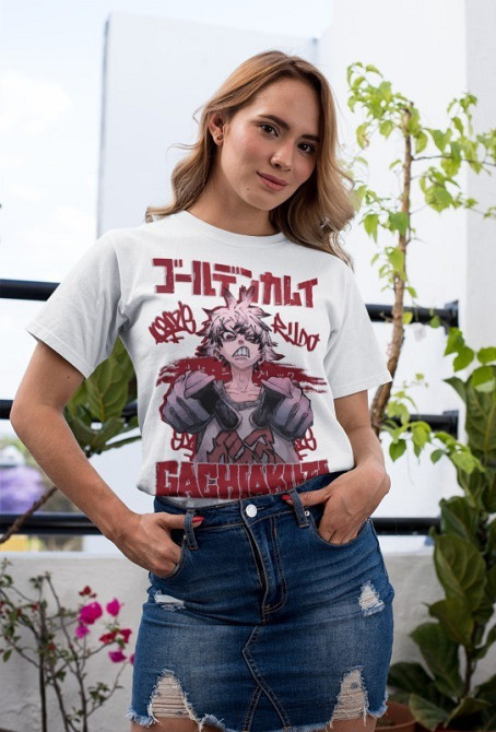 Футболка для мальчика аниме Гакхиакута Томе Джапанесе Танкобон оверсайз (рост от 165 до 180 ) Черний AnimeJ0109m Днепр - изображение 2