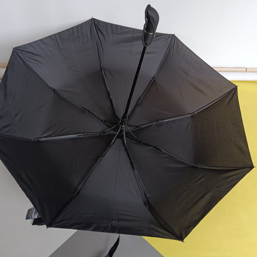 Парасолька чоловіча автомат чорна Київ - фото 6
