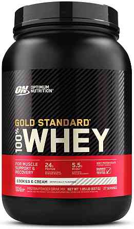 100% Whey Gold Standard  908 gram   (Cookies Cream) Луцк