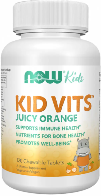 Витамины для детей Now Foods Kid Vits™ Juicy Orange 120 жев таб апельсин Киев - изображение 1