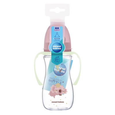 Бутылочка для кормления Canpol babies Easystart Sleepy Koala 300 мл розовая (35/238_pin) Винница - изображение 9
