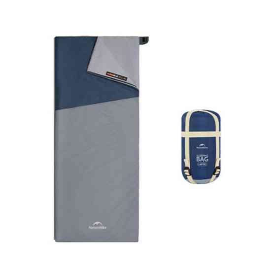 Спальний мішок Naturehike LW180 CNK2550WS026 Sunny Day PL01, (14°C) XL синій Київ